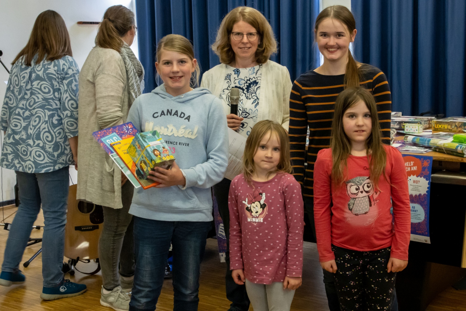 Sonderpreis für ein sußerfleißiges Schwesternteam, Ida, Edda, Ada und Mathilda (Team Leselamas)